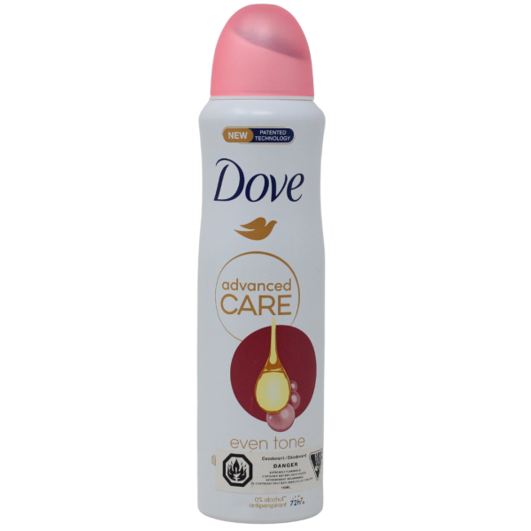 Dove Body Spray 150ml Eventone